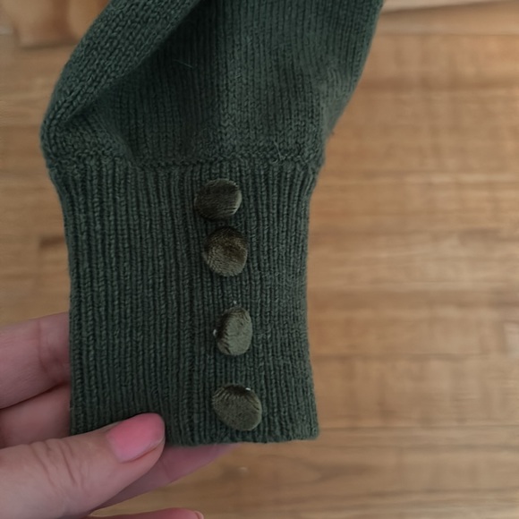 Beautiful Boden Green Sweater size 6 - Picture 3 of 4